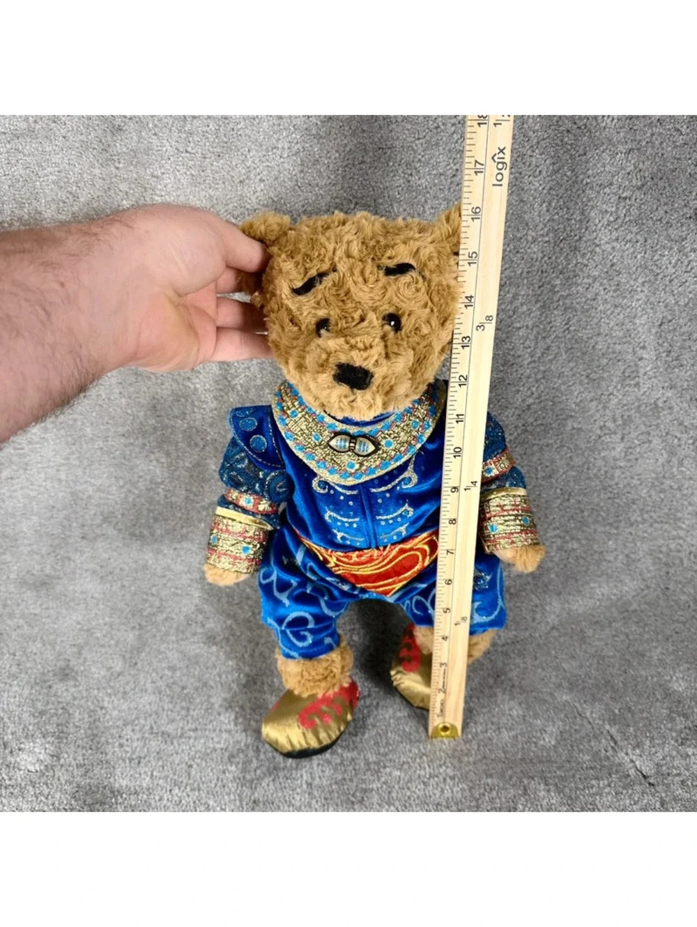 Disney Aladdin 16” Plush Bear from Broadway Musical “Genie Bear”